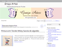Tablet Screenshot of gracaartes.com
